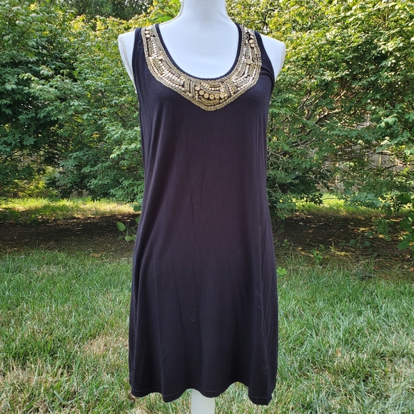 Joyous & free jersey racer back tunic L - Picture 1 of 9